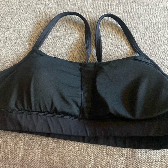 Lululemon Sports Bra Green/Black - Picture 8 of 9